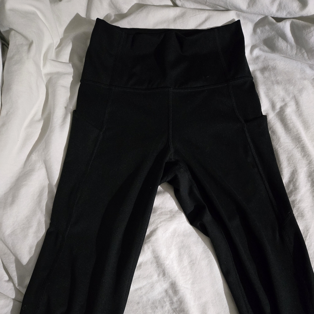 Fabletics Black High-Waisted Leggings with Pockets Size S - Picture 4 of 7
